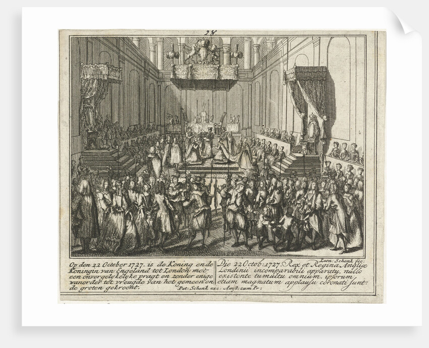 Coronation of George II by Adolf van der Laan