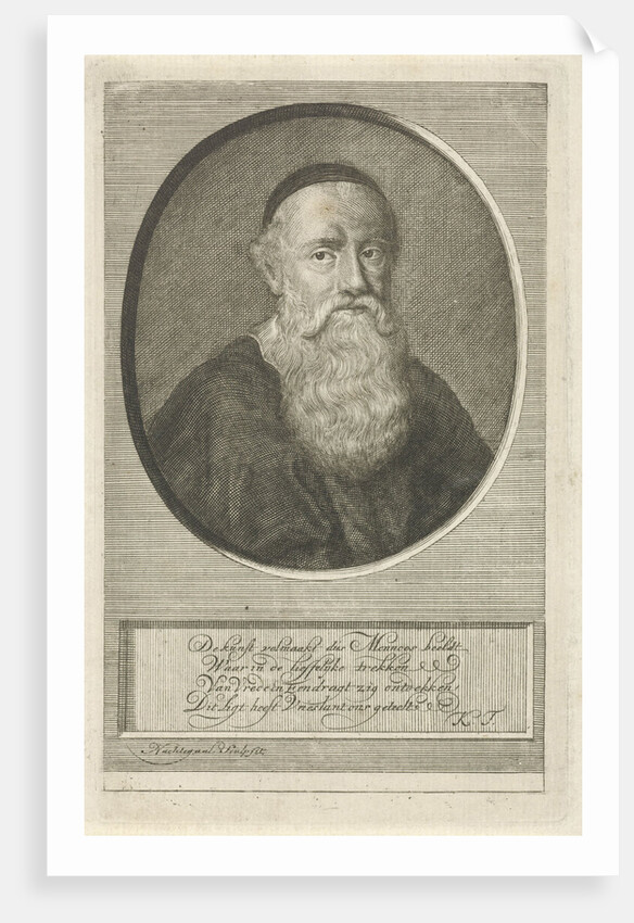 Portrait of Menno Simons by Monogrammist KT