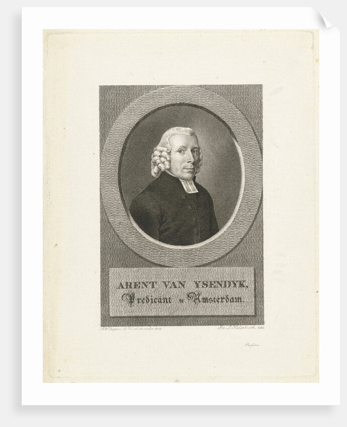 Hendrik Willem Caspari by J. van Ledden Hulsebosch