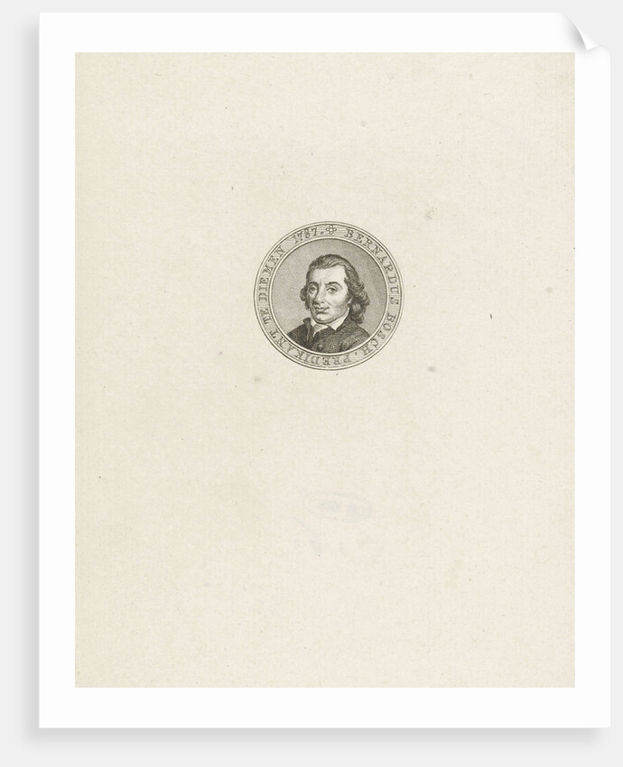 Portrait of Bernardus Bosch by Abraham Jacobsz. Hulk