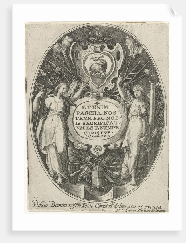 Title Post for a series with the passion of Christ by Crispijn van de Passe I