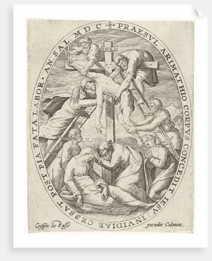 Deposition by Crispijn van de Passe I