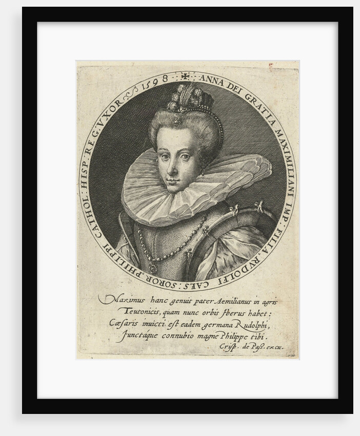 Queen of Spain by Crispijn van de Passe I