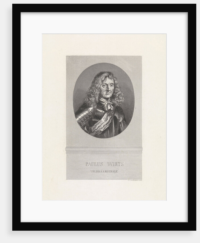 Portrait of Paulus Wirtz by Christiaan Lodewijk van Kesteren
