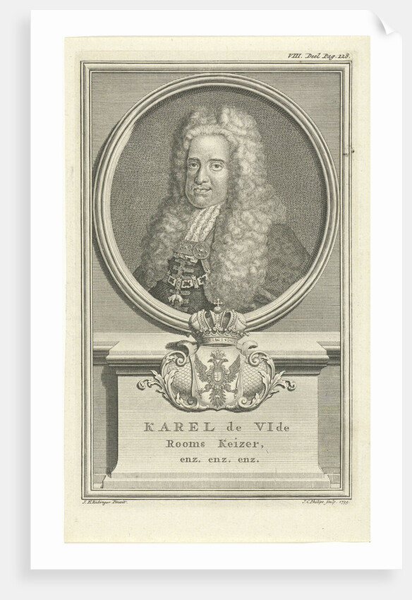 Portrait of Charles VI by Jan Caspar Philips