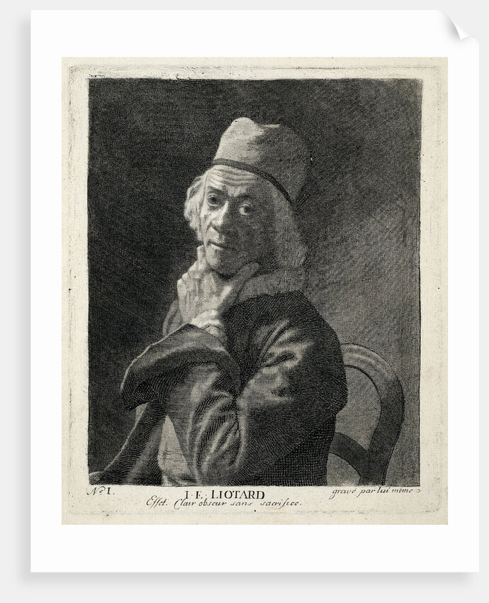 Self Portrait by Jean-Etienne Liotard