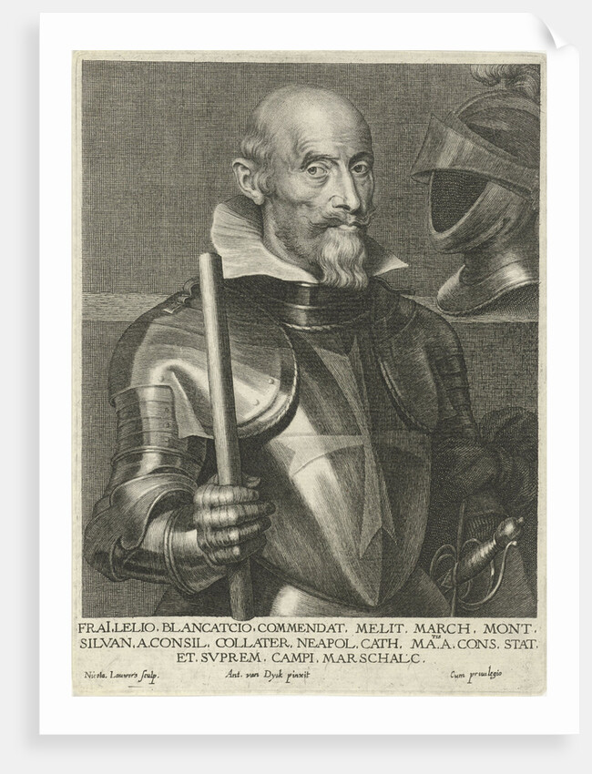 Portrait of Lelio Blancaccio by Nicolaes Lauwers