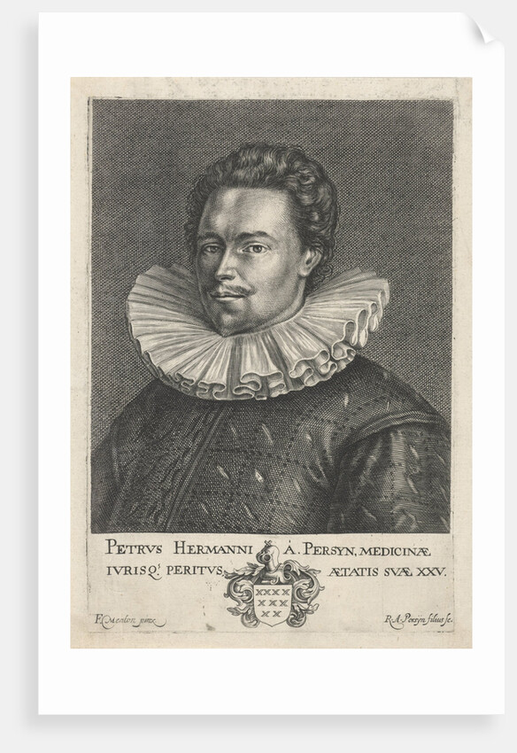 Portrait of Pieter Hermansz. Persijn by Reinier van Persijn