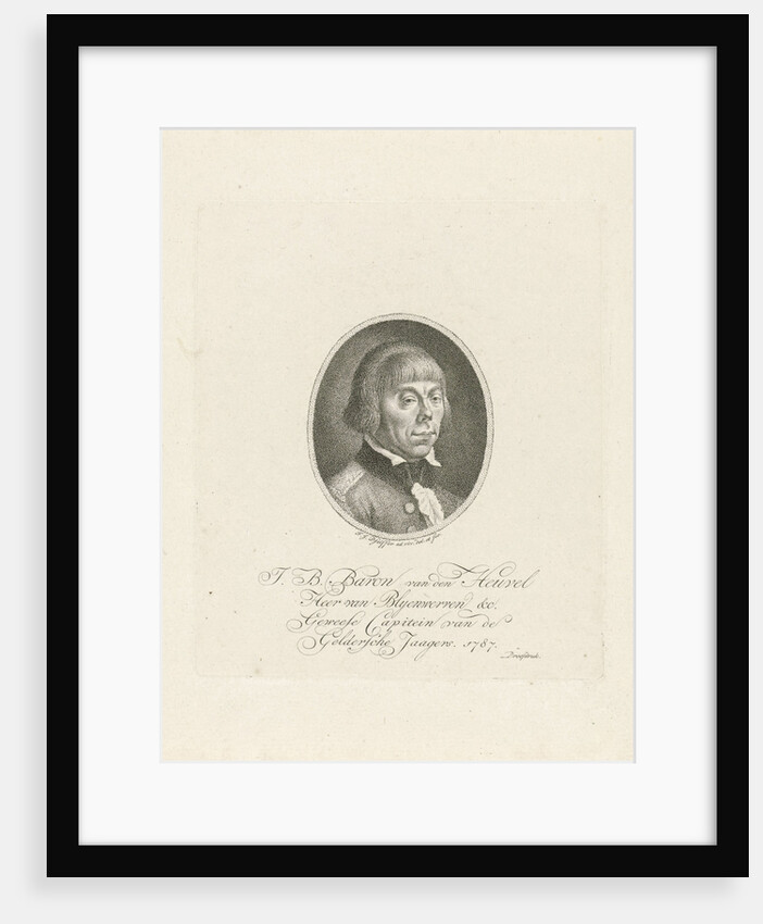 Portrait of J. B. Baron van den Heuvel by François Joseph Pfeiffer I