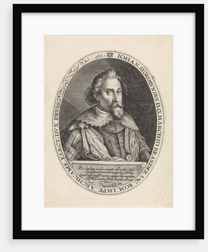 Portrait of Johann Sigismund by Caspar Ensius