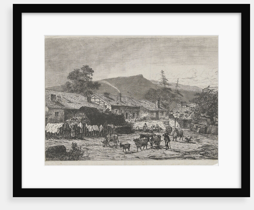 View of Mortehan by Martinus Antonius Kuytenbrouwer Jr