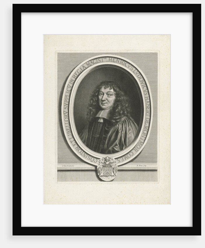Portrait of Henri Louis Habert de Montmor by Nicolas Pitau I