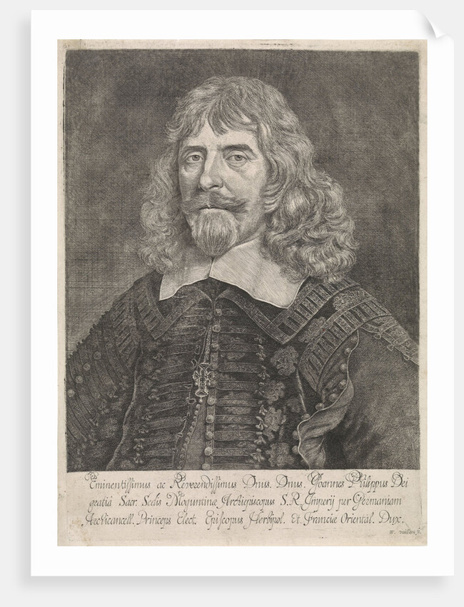 Portrait of Johann Philipp von Schönborn by Wallerant Vaillant