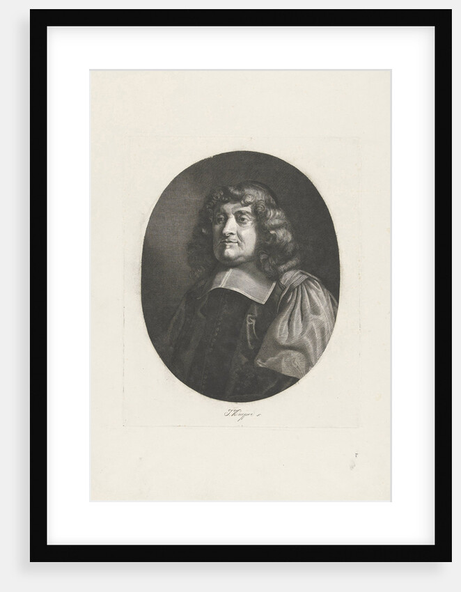 Portrait of an man by J. Kuyper