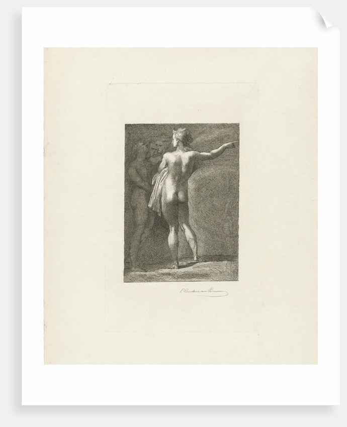 Naked figures by Leopold Löwenstam