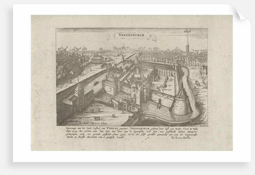 Slot Vredenburg in Utrecht by Gerard Kribber