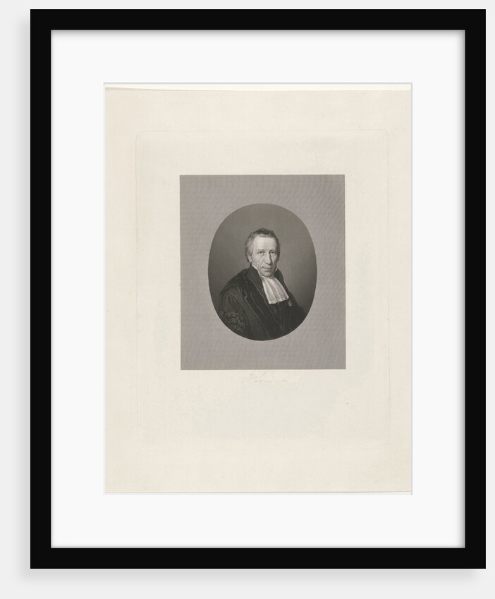 Portrait of Johannes Frederik Lodewijk Schröder by Johannes Philippus Lange