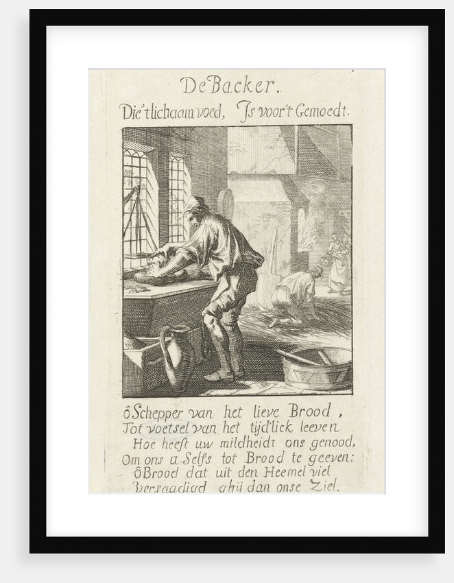 Baker by Jan Luyken