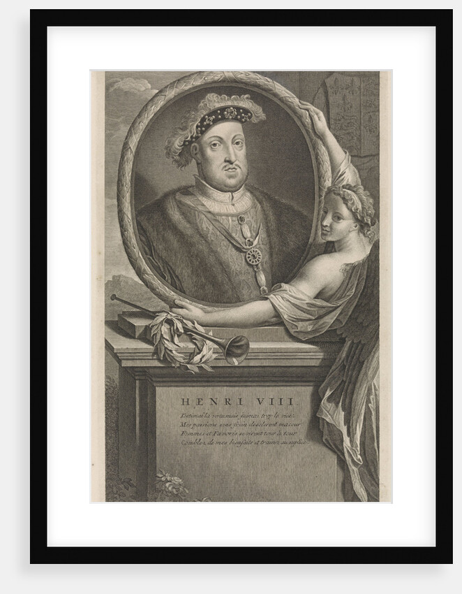 Portrait of Henry VIII by Gerard Valck
