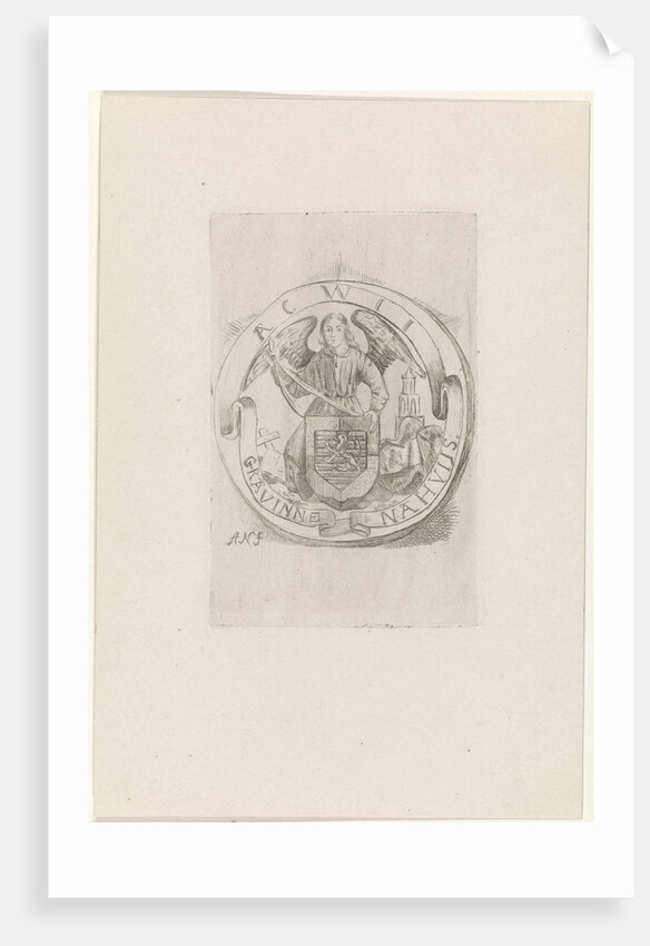 Family coat of arms of family Nahuys by Anonymous