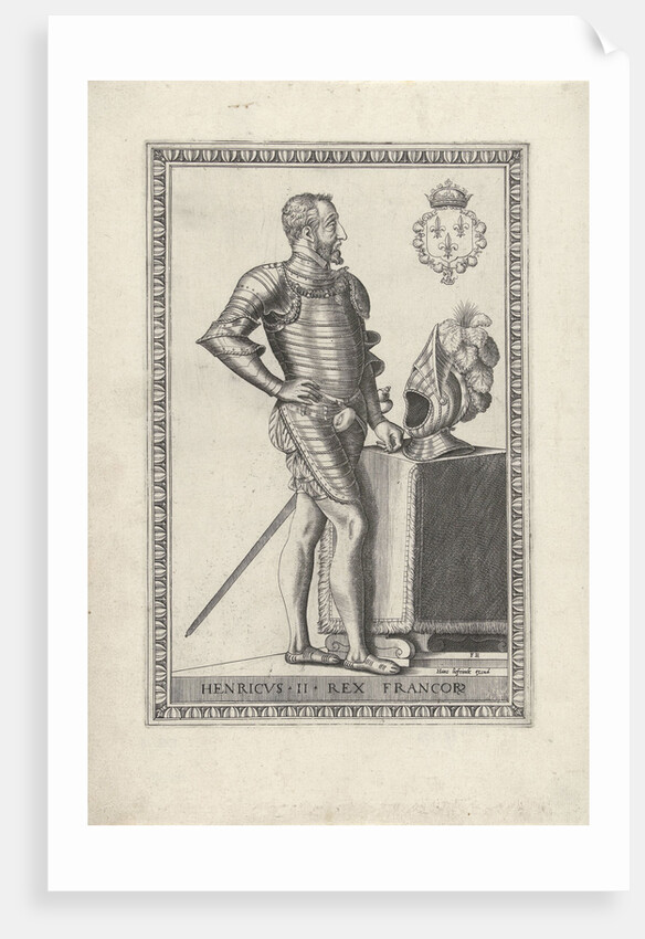 Portrait of King Henry II of France by Hans Liefrinck I