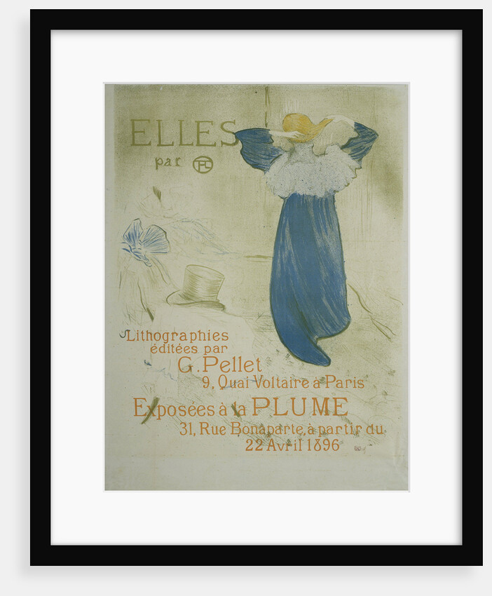Frontispiece pour Elles by Gustave Pellet