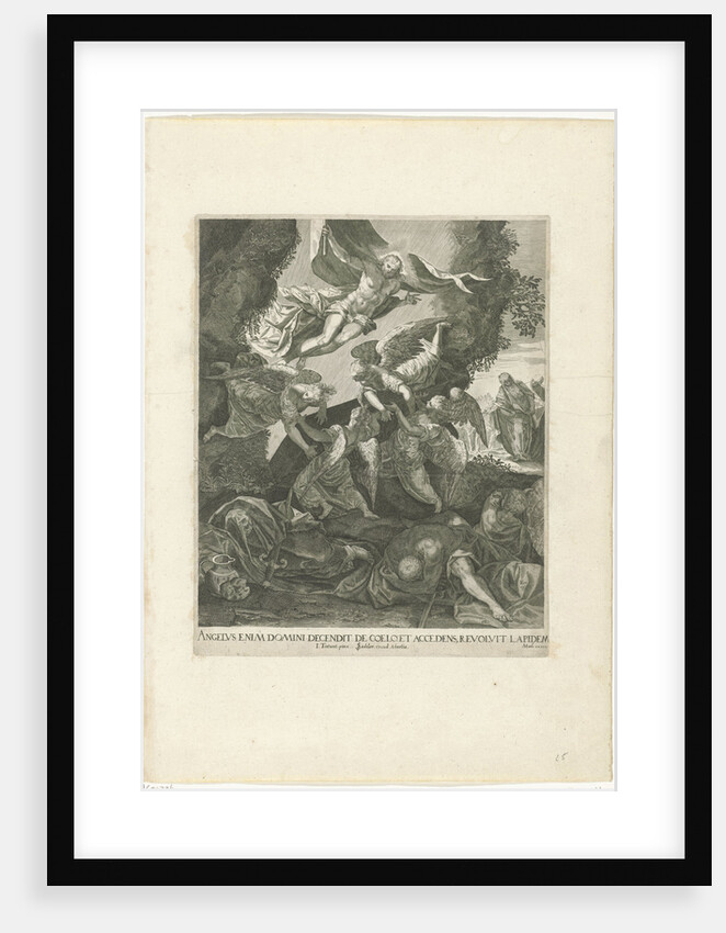 Resurrection of Christ by Johann Sadeler I
