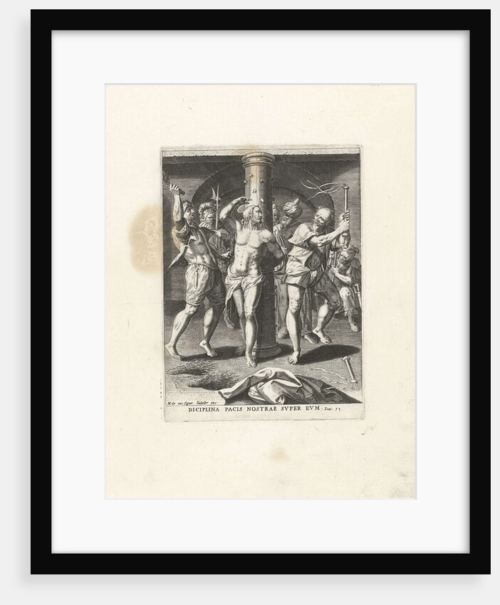 Flagellation of Christ by Johann Sadeler I