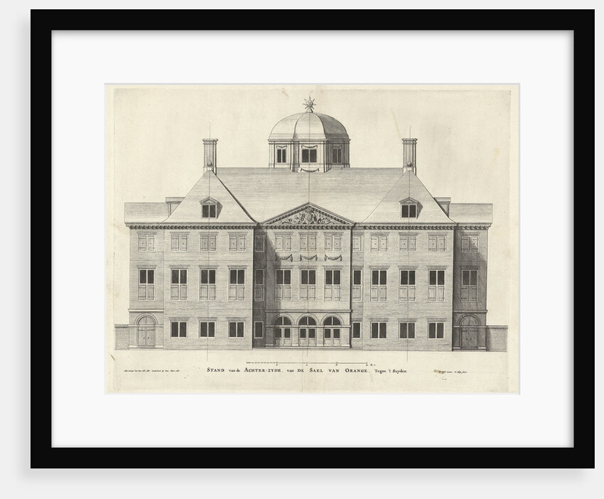 Rear of Palace Huis ten Bosch The Netherlands by Pieter Nolpe