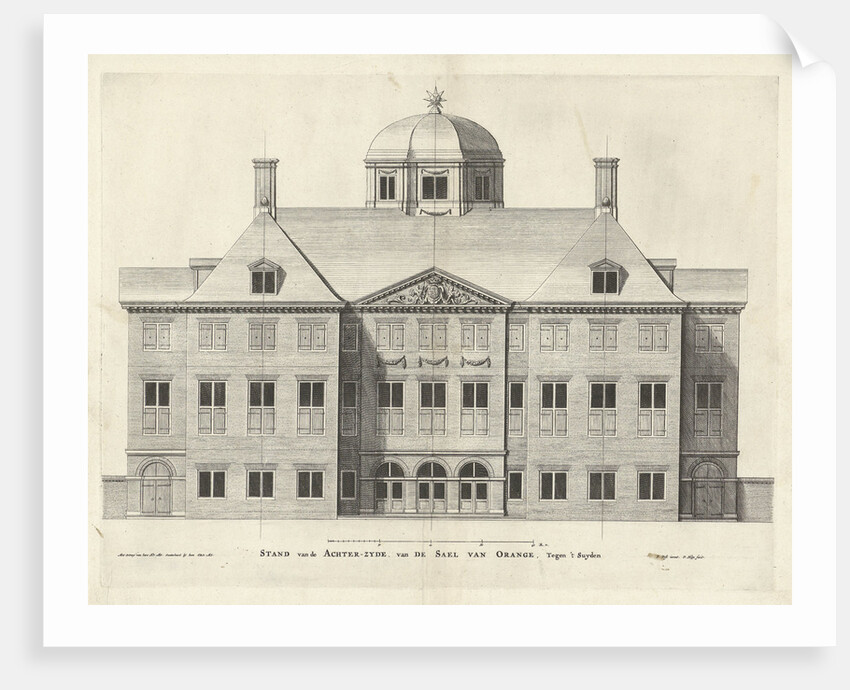 Rear of Palace Huis ten Bosch The Netherlands by Pieter Nolpe