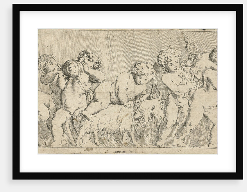 Fries with naked children by Pieter van Avont