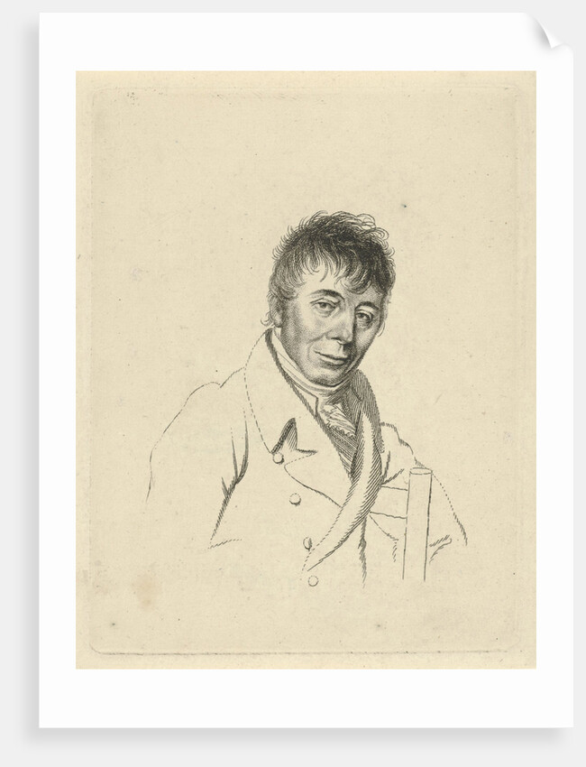 Portrait of Daniel Dupré by Hendrik Willem Caspari