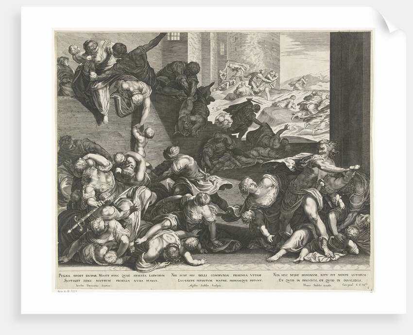 Infanticide in Bethlehem by Marcus Christoph Sadeler