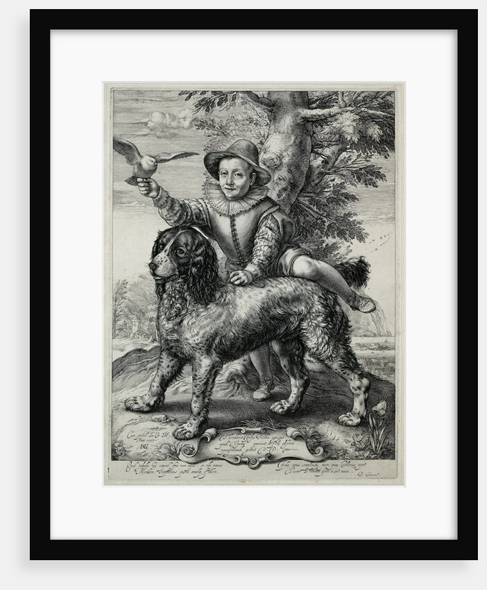 Portrait of Frederik de Vries by Hendrick Goltzius