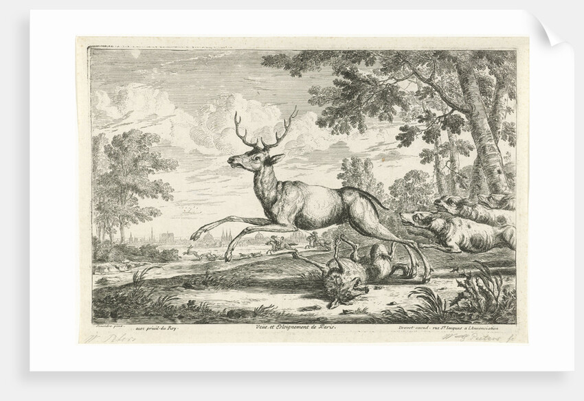 Deer Hunting by Drevet