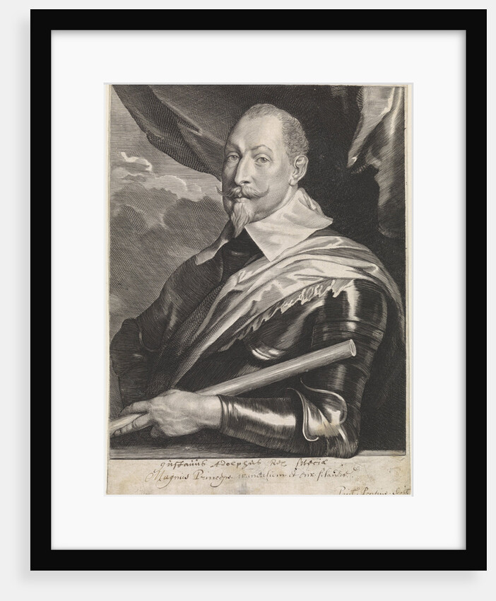 Portrait of Gustavus Adolphus by Anthony van Dyck