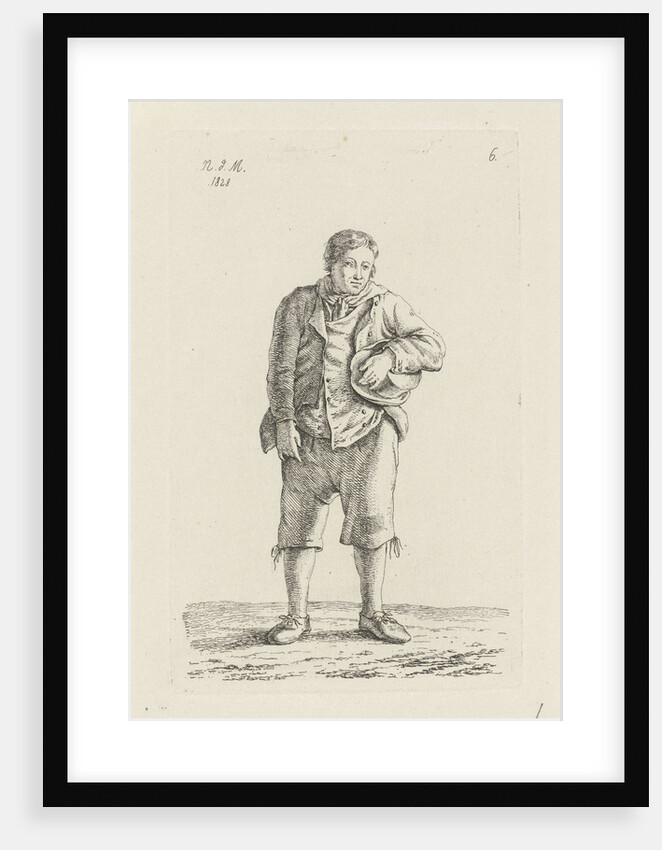 Farmer from Mechelen Malines Belgium by Anthonie Willem Hendrik Nolthenius de Man