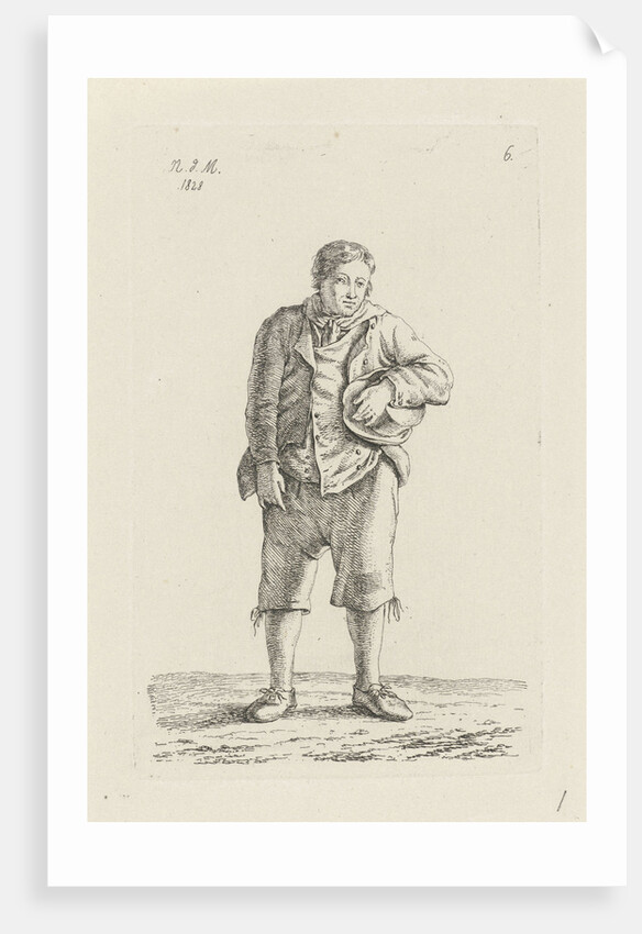 Farmer from Mechelen Malines Belgium by Anthonie Willem Hendrik Nolthenius de Man