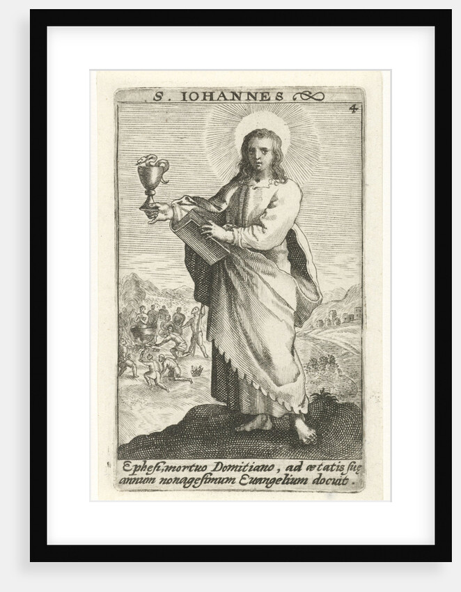 Apostle John by Crispijn van de Passe I