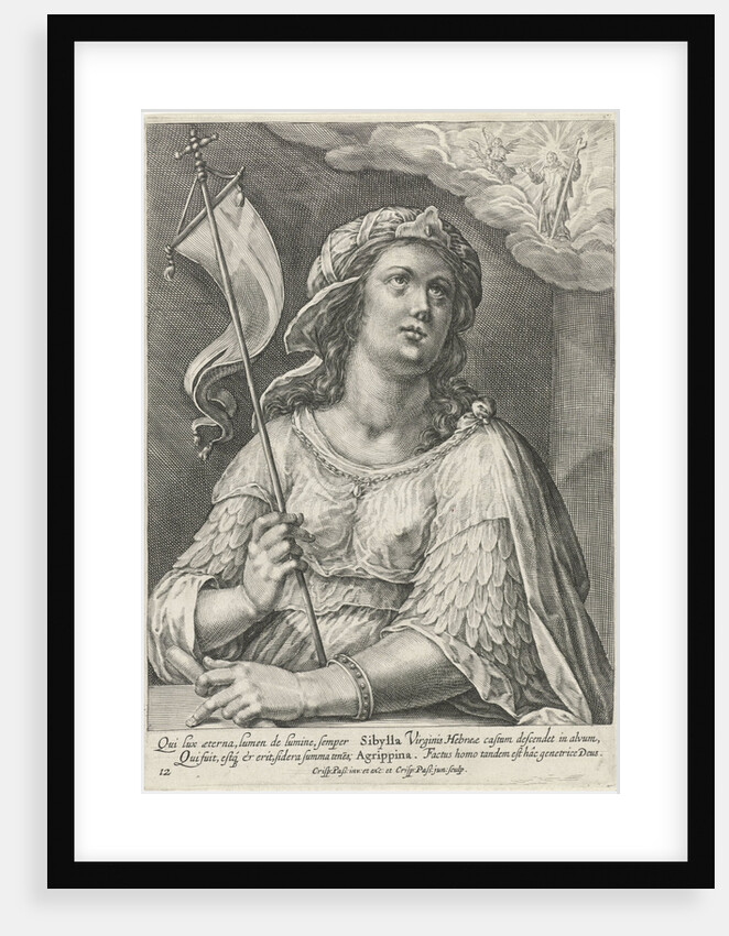 Sibille Agrippina by Crispijn van de Passe I
