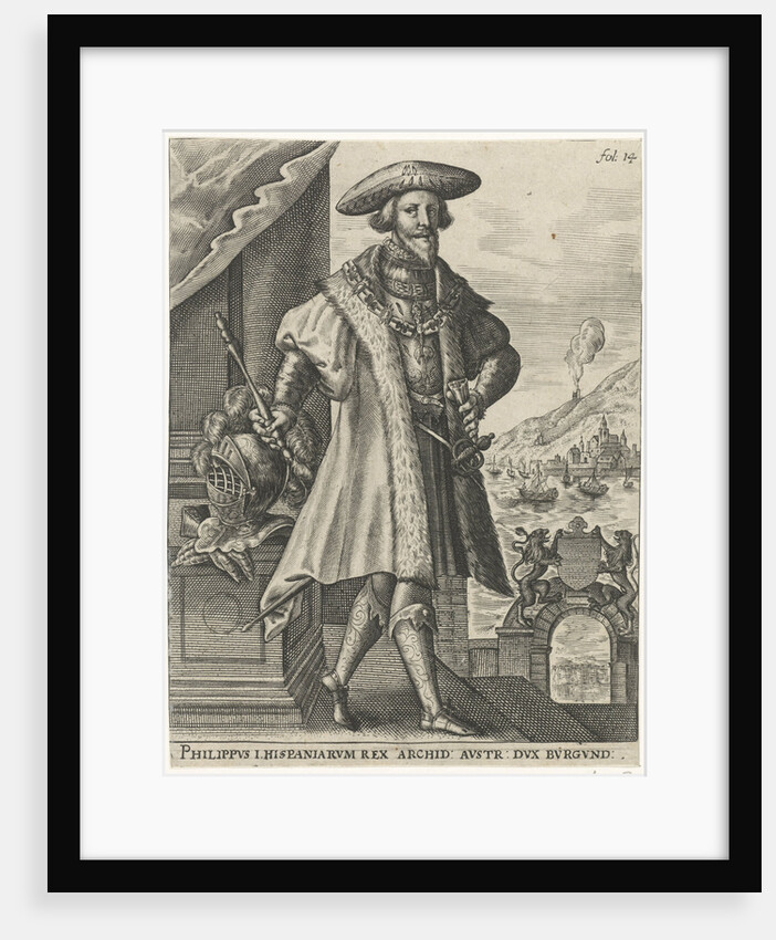 Portrait of Philip the Fair by Simon van de Passe