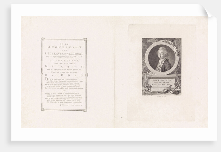 Portrait of Count Louis Marie van Welderen by Robber