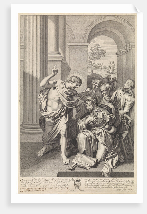 Christ appears to James the Greater by Michel Natalis