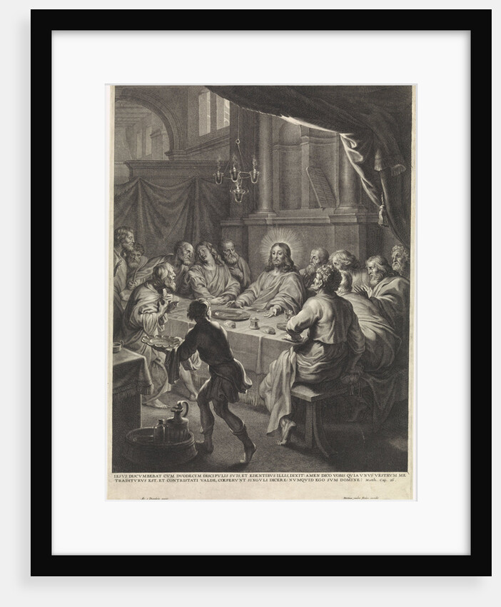 Last Supper by Martinus van den Enden