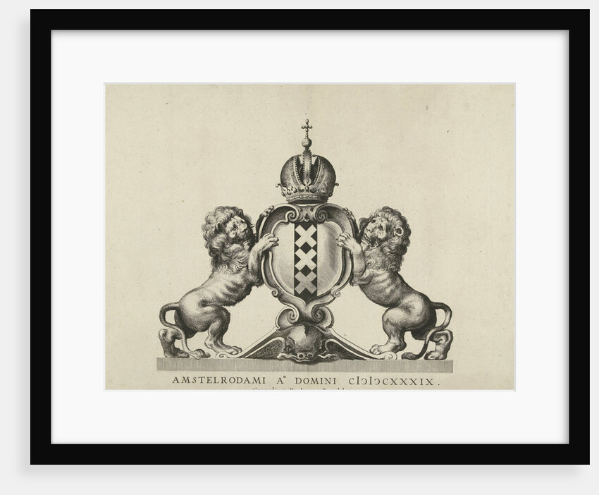 Entry of Maria de Medici in Amsterdam frontispiece by Cornelis Danckerts I