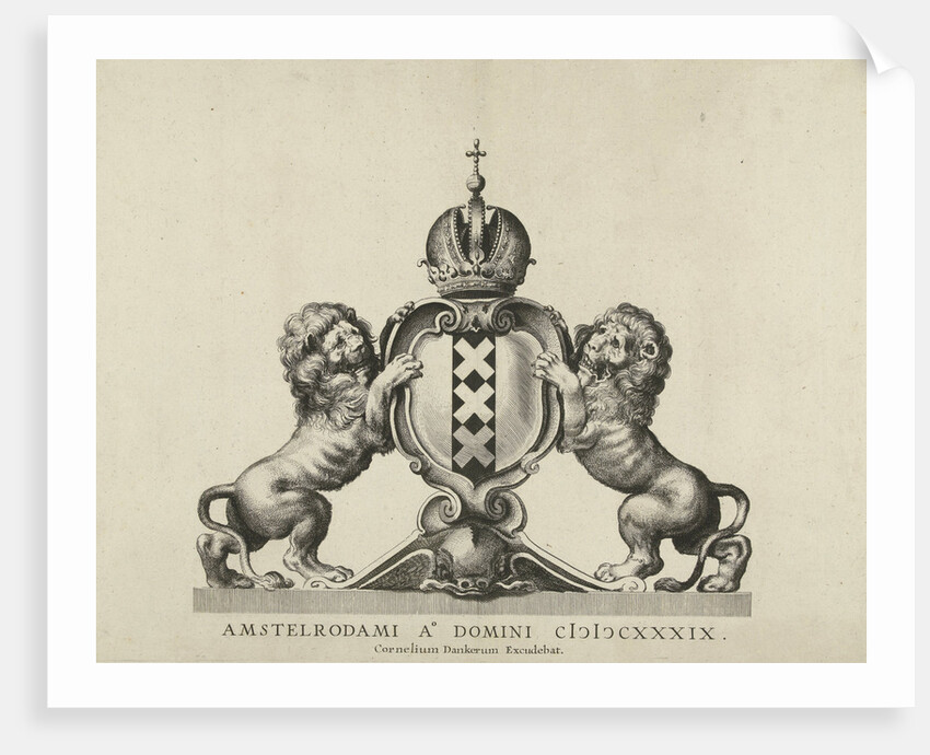 Entry of Maria de Medici in Amsterdam frontispiece by Cornelis Danckerts I