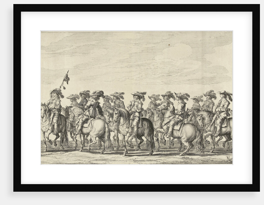 Entry of Maria de Medici in Amsterdam (plate 4) by Jan Martszen de Jonge
