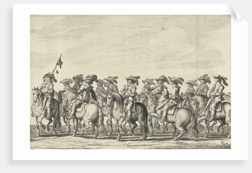 Entry of Maria de Medici in Amsterdam (plate 4) by Jan Martszen de Jonge