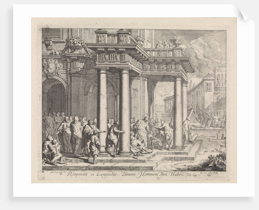 Healing at the Pool of Bethesda by Richard van Orley