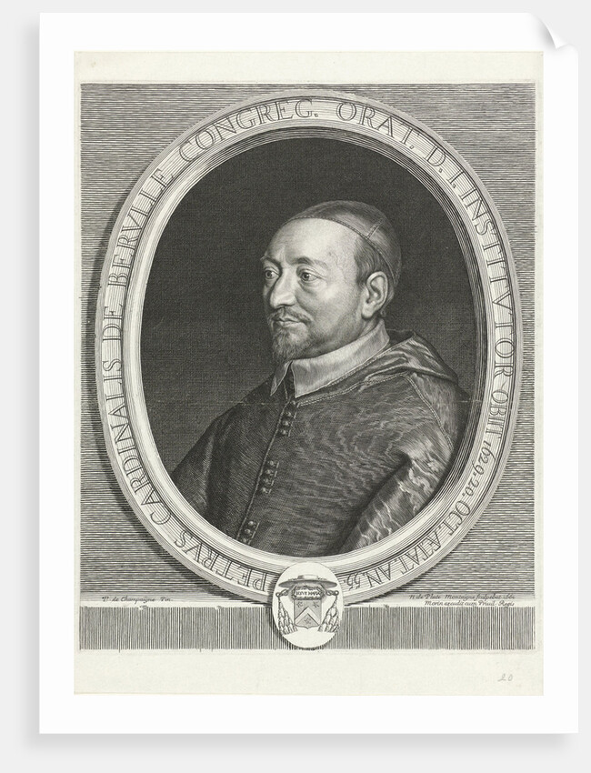 Portrait of Pierre de Bérulle by Jean Morin